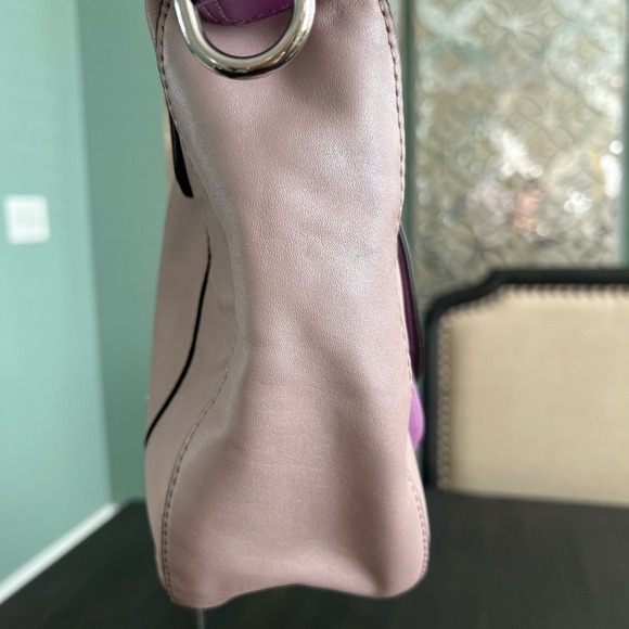 COACH F22510 Kristin Spectator Leather Round Satchel - Picture 2 of 16